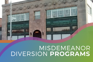 Misdemanor diversion programs button