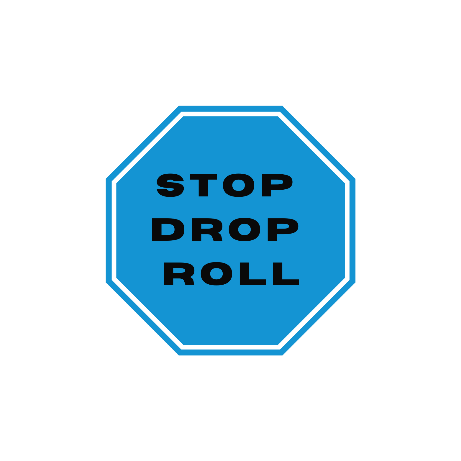Fire -Stop Drop and Roll Icon