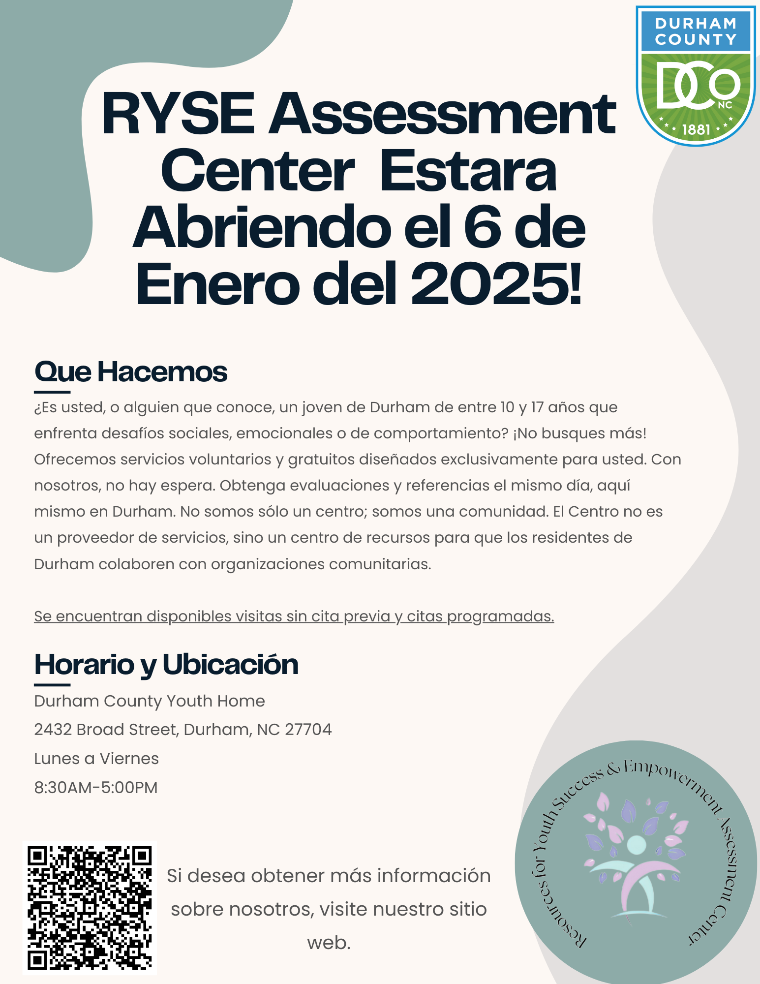 opening flyer spanish